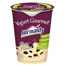 YOGUR GOURMET NORMANDY RON PASAS 180G