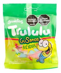 GOMAS TRULULU GUSANOS ACIDOS