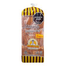 TOSTADAS INTEGRALES 280G MAMA INES