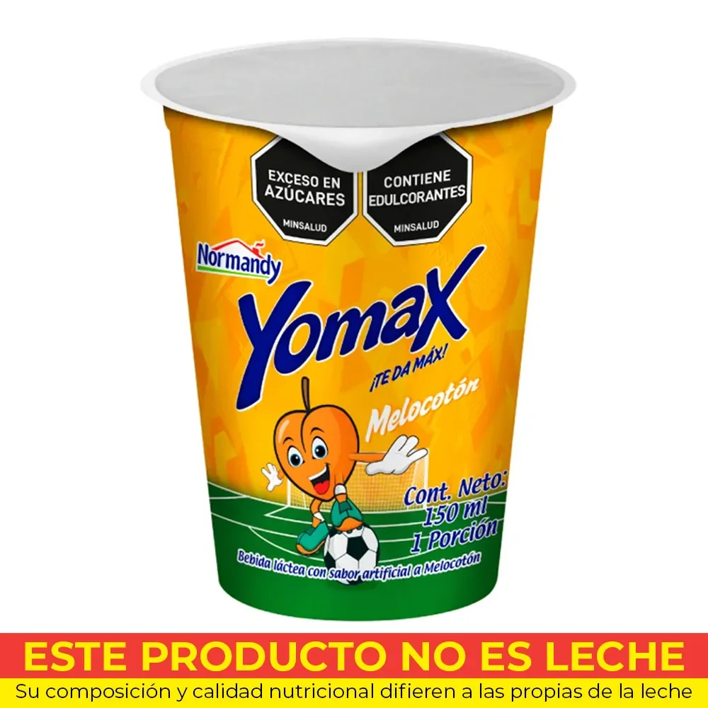 YOGUR YOMAX VASO MELOCOTON 150G NORMANDY