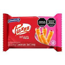 BARQUILLOS PIAZZA 45G FRESA