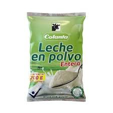 LECHE EN POLVO 200G COLANTA