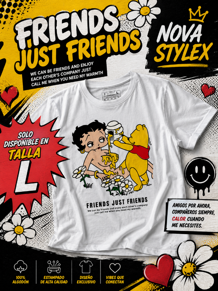 Camiseta Friends Just Friends