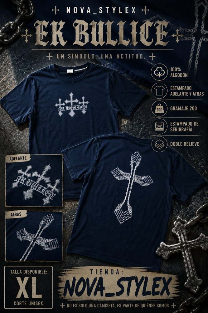 Camiseta Ek Bullice