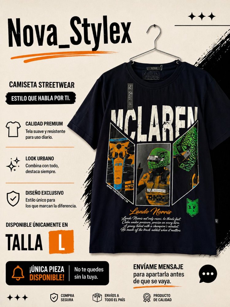 Camiseta MCLAREN