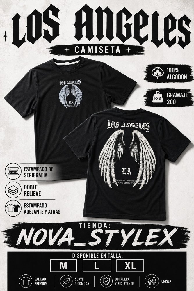 Camiseta LOS ANGELES