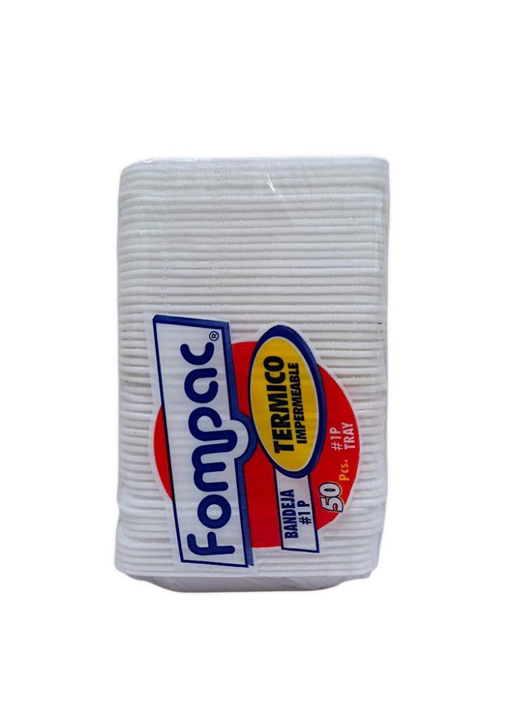 Bandeja 1P Foam