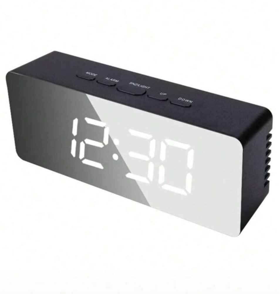 RELOJ ALARMA ESPEJO