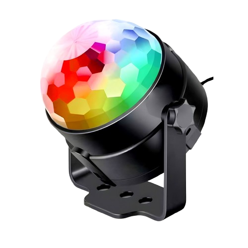 Lámpara LED Musical con Bluetooth (Luz Disco)