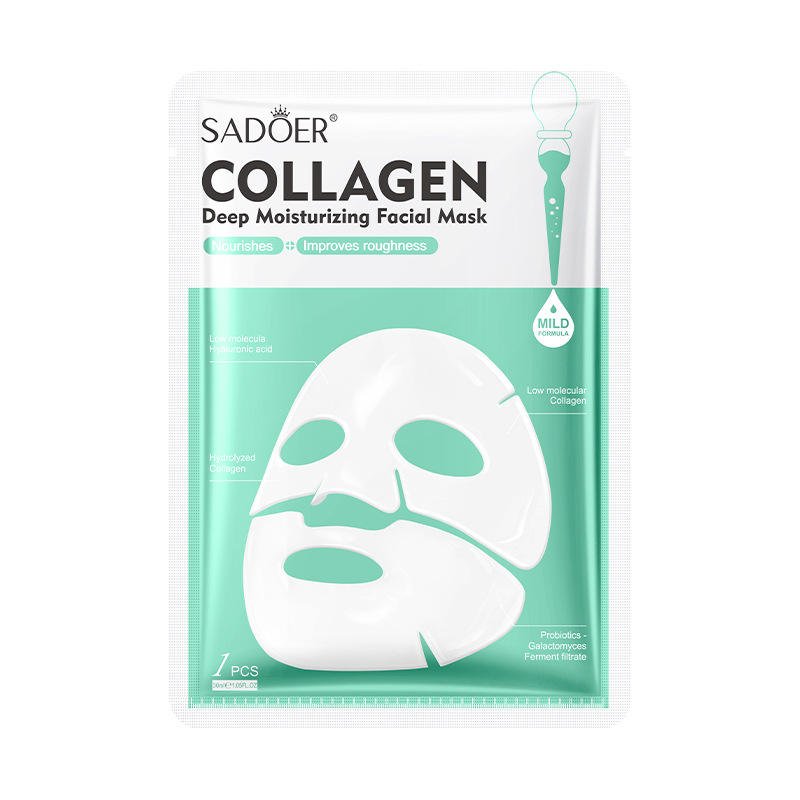 Mascarilla facial hidrogel colágeno SADOER