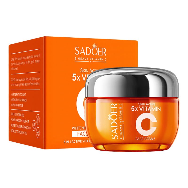 Crema facial 5x vitamina C SADOER