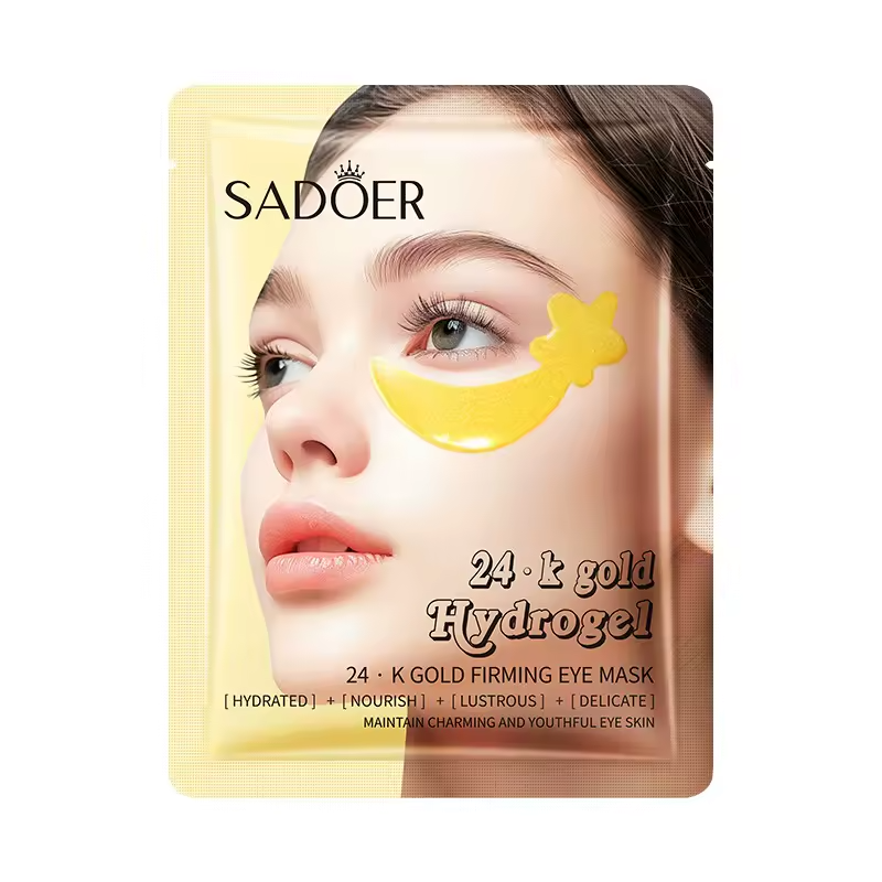 Parche para ojeras hidrogel 24K gold SADOER