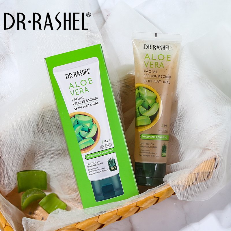 Exfoliante facial de aloe DR RASHEL