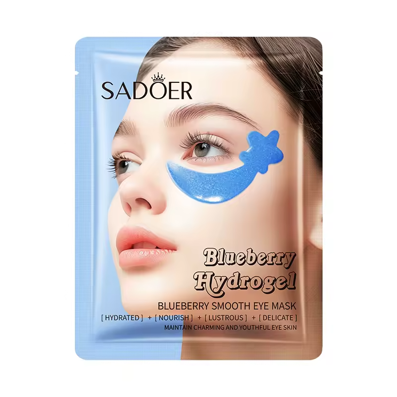 Parche para ojeras hidrogel blueberry SADOER