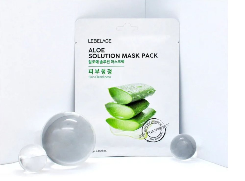 Mascarilla facial aloe Lebelage