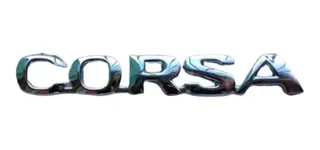 EMBLEMA CROMADO CORSA