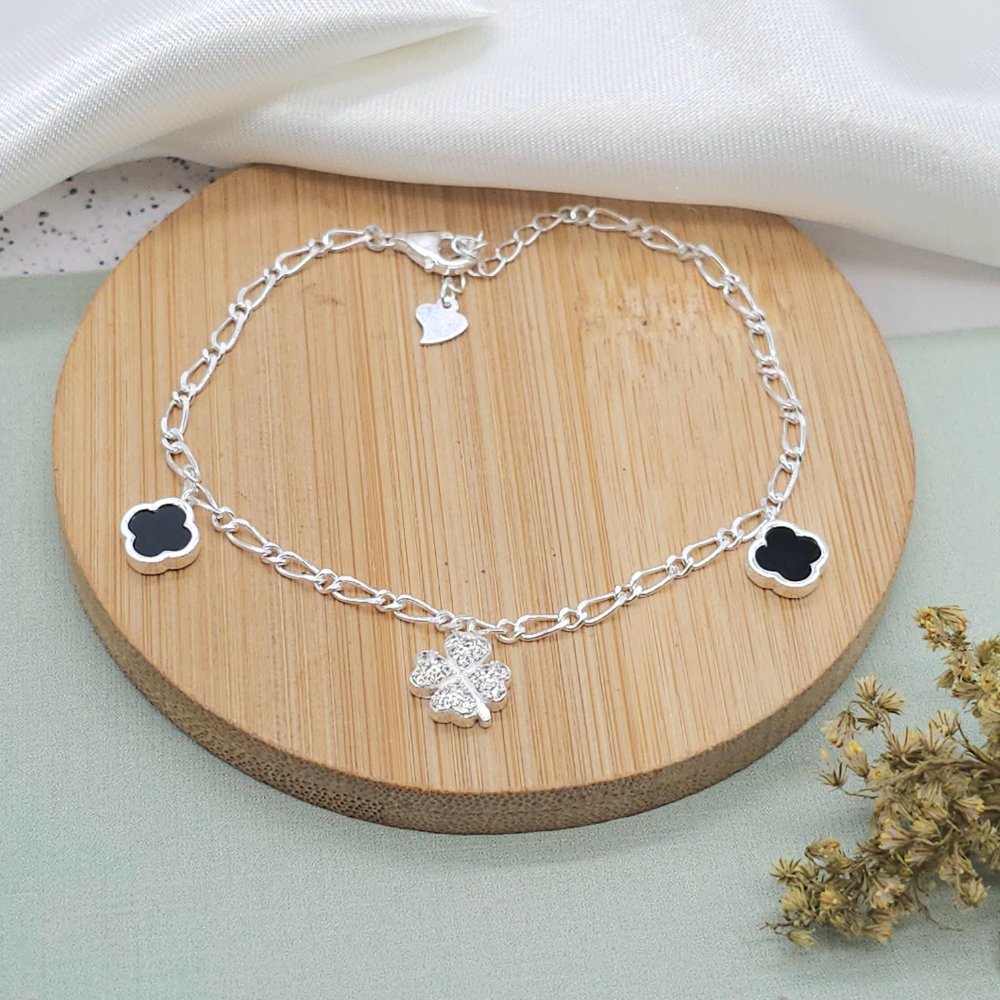 Pulsera plata OVA0384