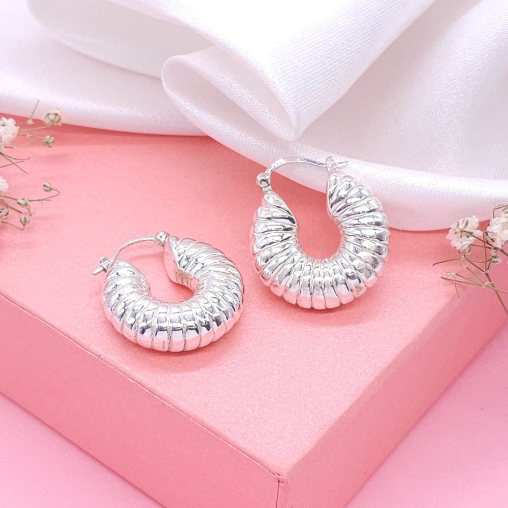 Argollas plata OVA0315