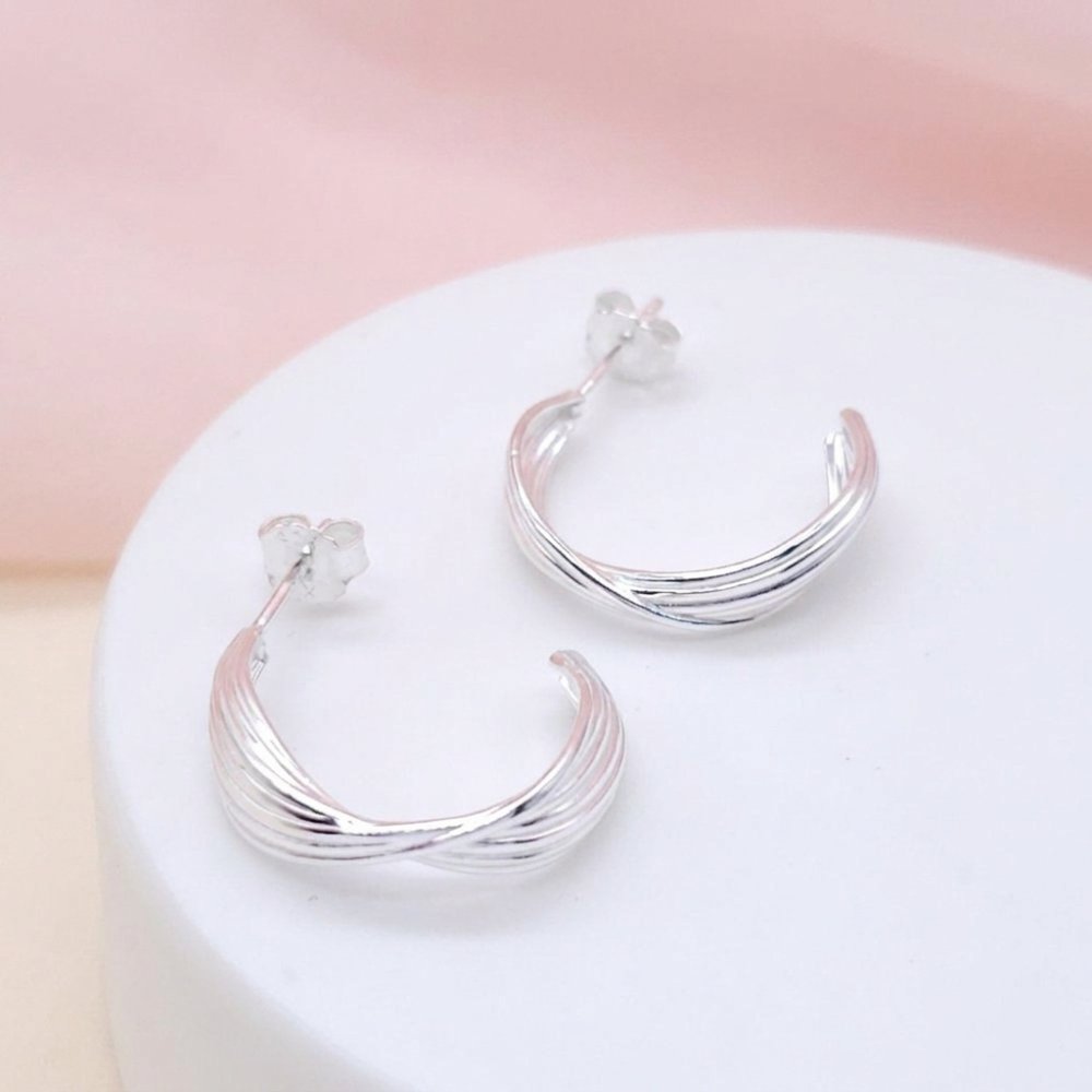 Argollas plata OVA0468