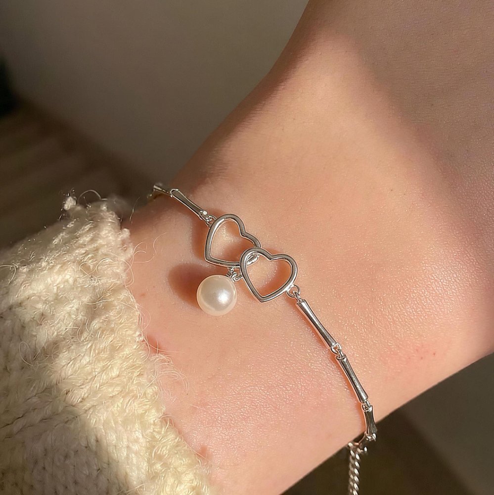 Pulsera plata OVA0436