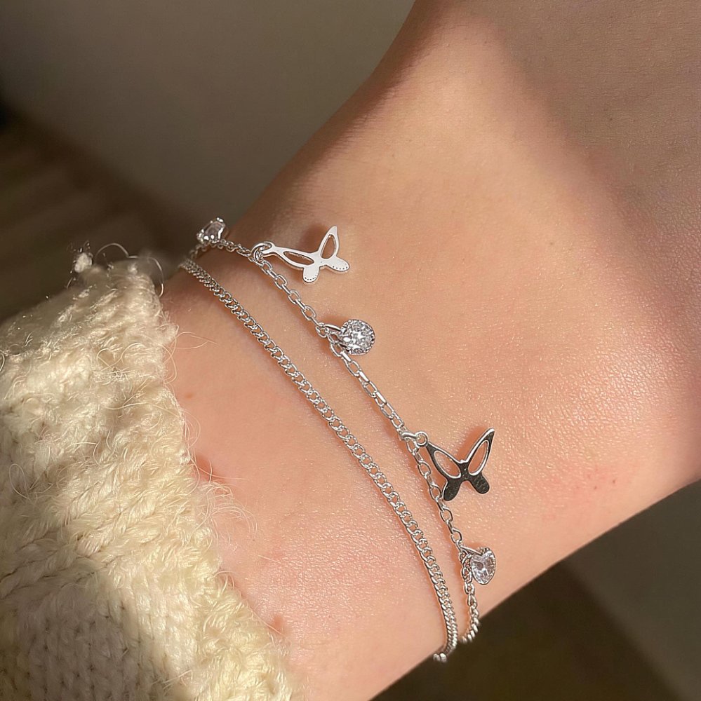 Pulsera plata OVA0434