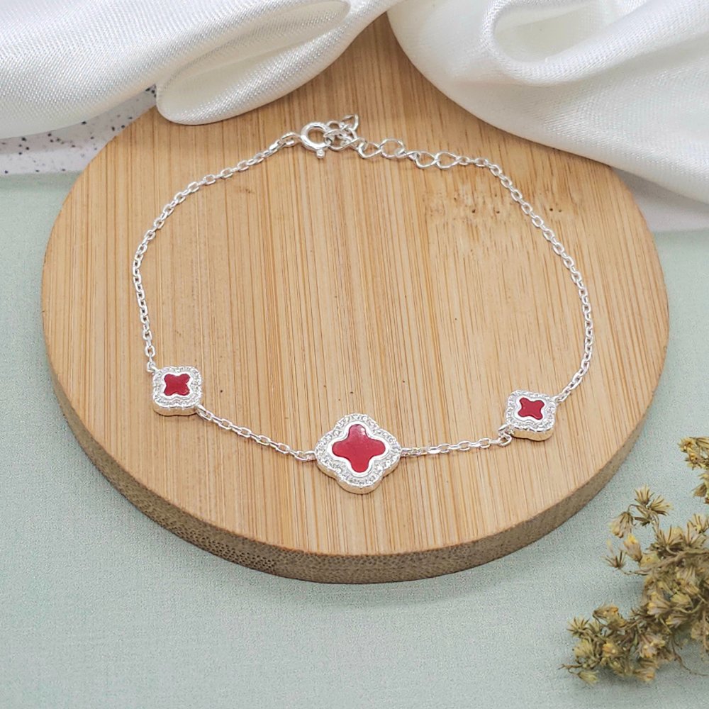 Pulsera plata OVA0383