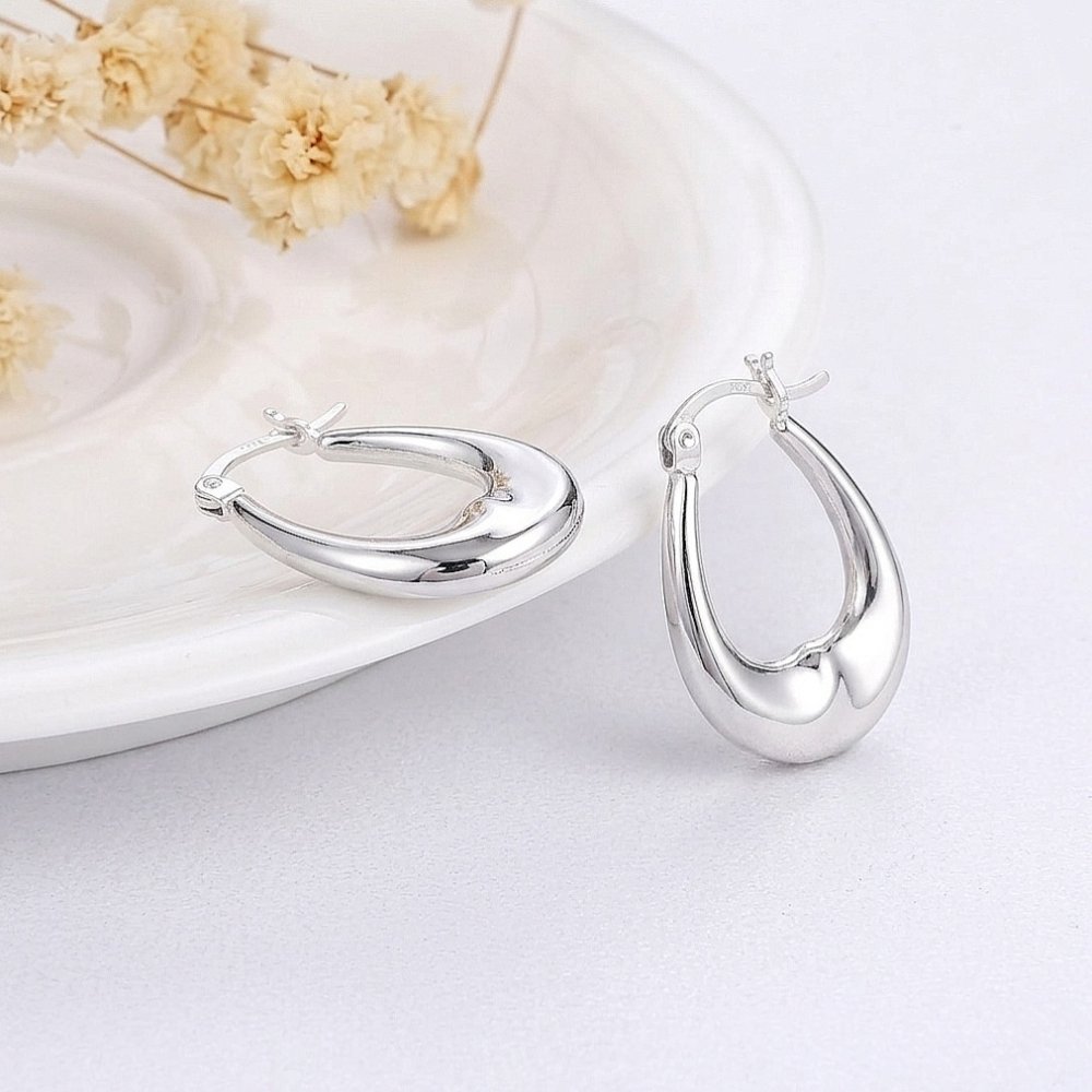Argollas plata OVA0453