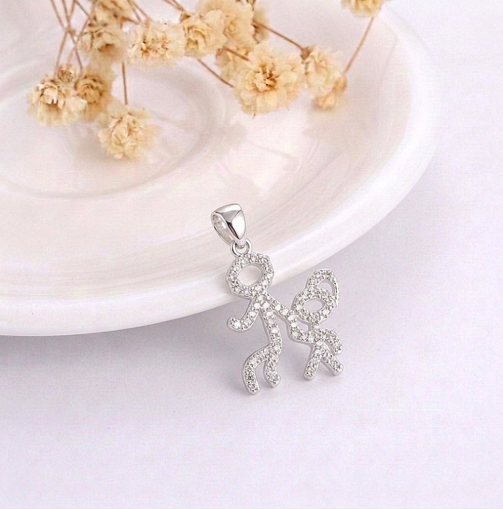 Dije de plata OVA0480