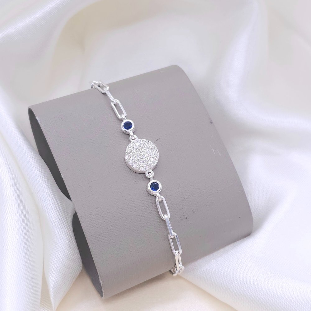 Pulsera plata OVA0394