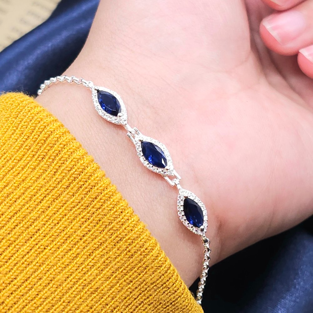 Pulsera plata OVA0387