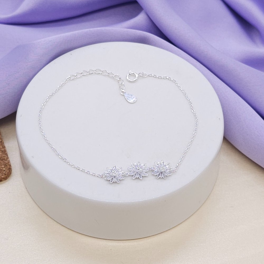 Pulsera plata OVA0373