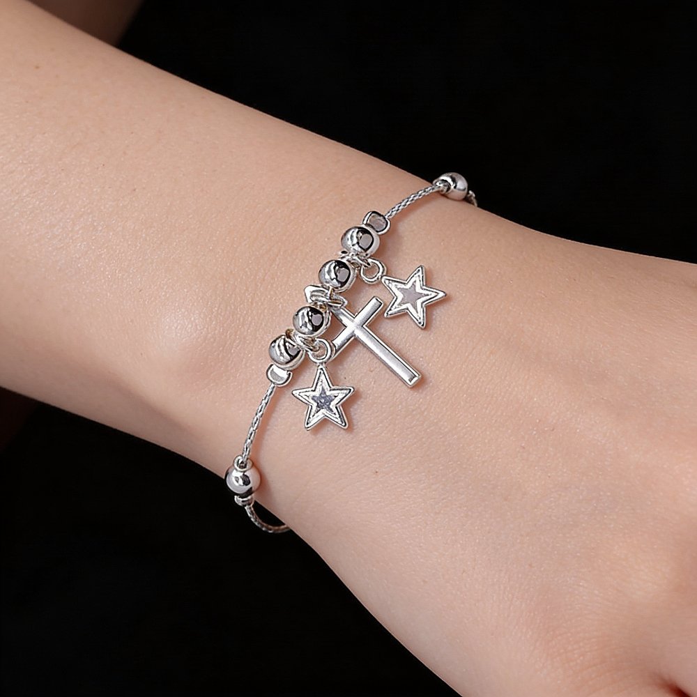 Pulsera plata OVA0369