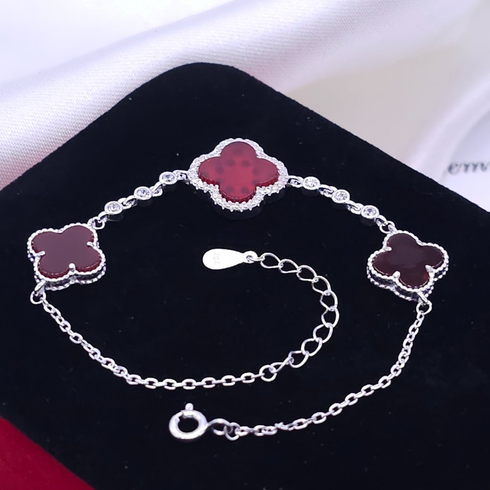 Pulsera plata OVA0397