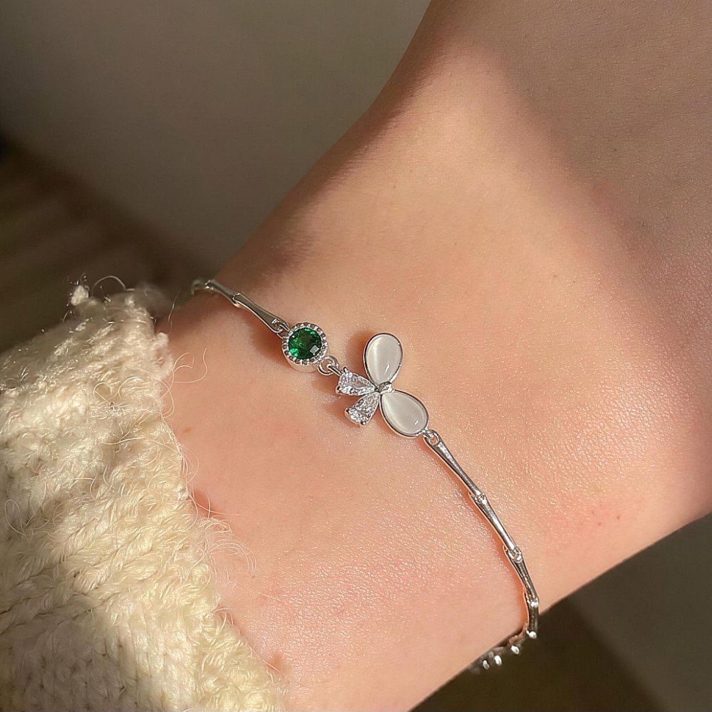 Pulsera plata OVA0433