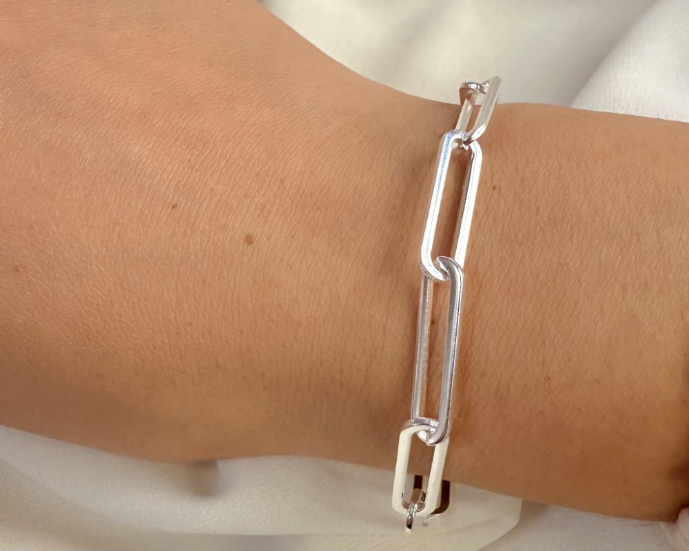 PULSERA ACERO FORCET LARGO