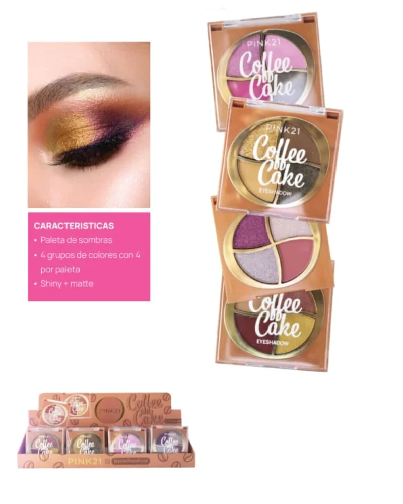 Paleta coffe cake pink21