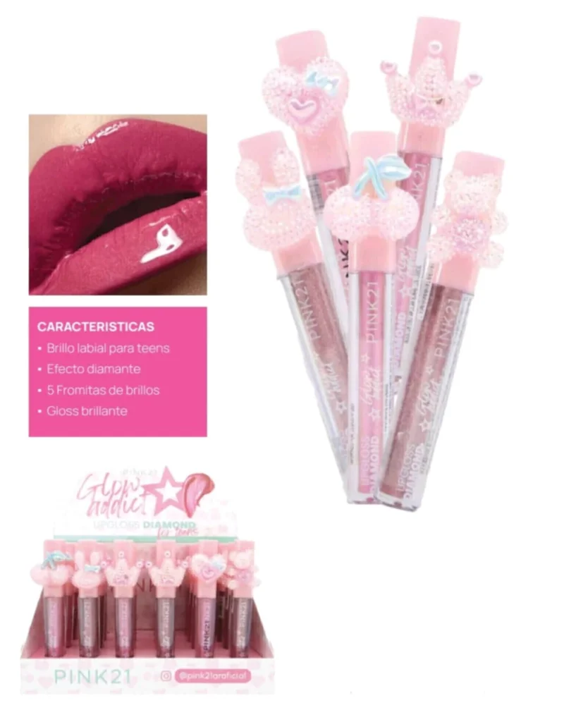 BRILLO GLOW APLIQUE PINK 21