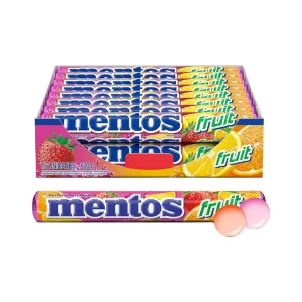 MENTOS TUBO FRUIT