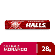 HALLS SABOR MORANGO