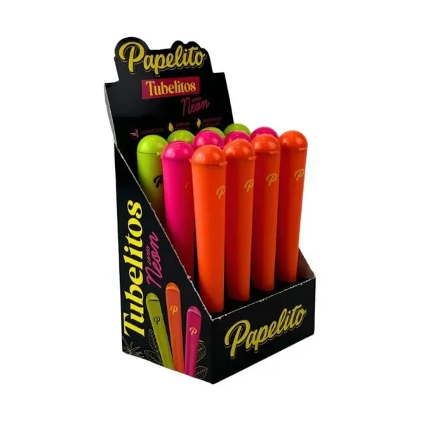 TUBELITOS PAPELITO NEON