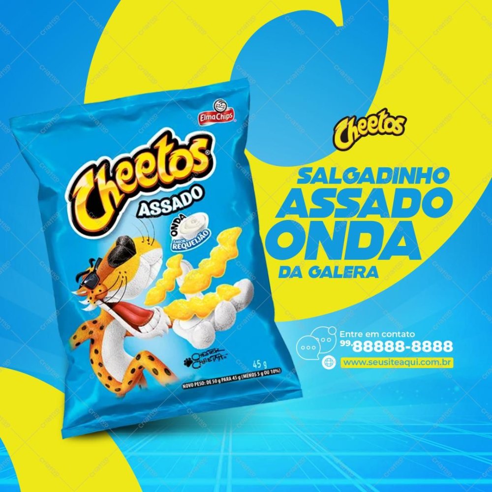 SALGADINHO CHEETOS 160G