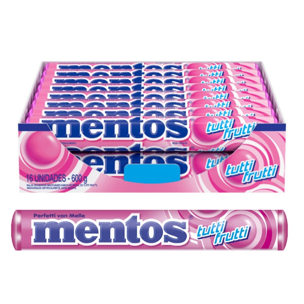 MENTOS TUBO TUTTI FRUIT