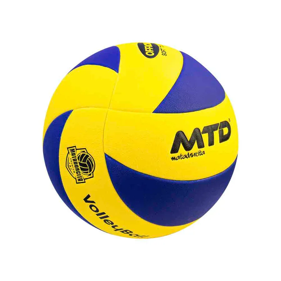 Pelota MT-830-5 (Amarilla con azul)