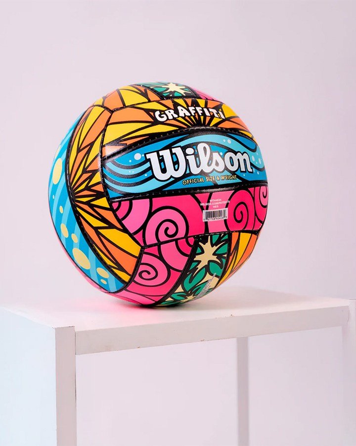 Pelota Wilson Graffiti