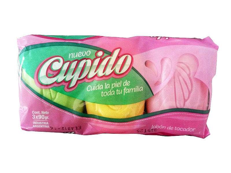 JAB. CUPIDO TRICOLOR 20x3x90g