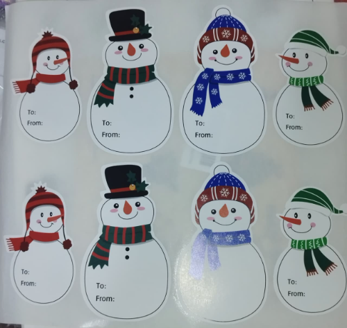 Muñeco de Nieve Stickers