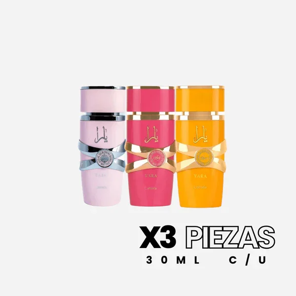 ESTUCHE YARA X3 30ML