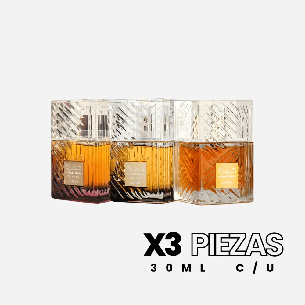 ESTUCHE X3 KHAMRAH 30ML