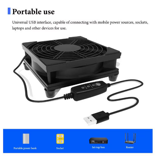 VENTILADOR AJUSTABLE DE TRES VELOCIDADES