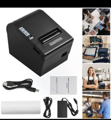 IMPRESORA TÉRMICA DE RECIBO POS DE 80MM CON CORTADOR AUTOMÁTICA AGI-PR2000ULS AGILER